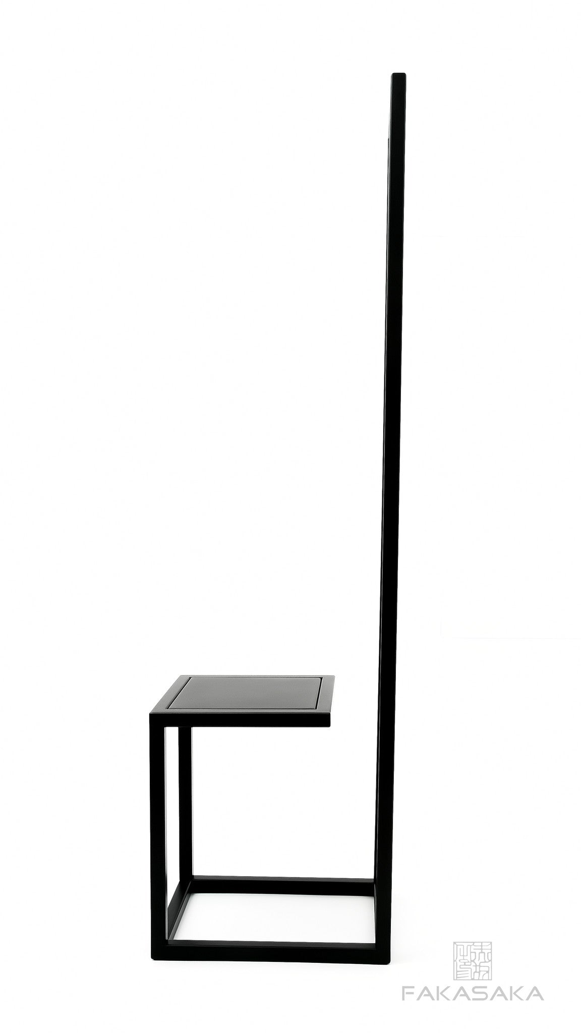 FA22 CHAIR<br><br>STAINLESS STEEL<br>BLACK