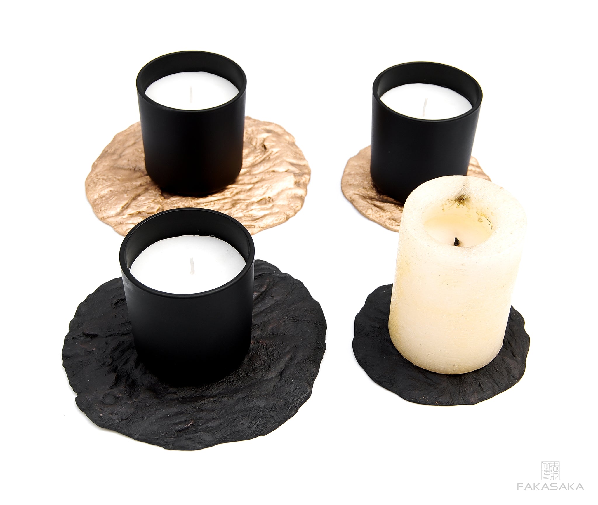 BRUTALIST COASTER 1<br><br>CUP COASTER  / BOTTLE COASTER  / CANDLE TRAY / SMALL TRAY<br><br>DARK BRONZE