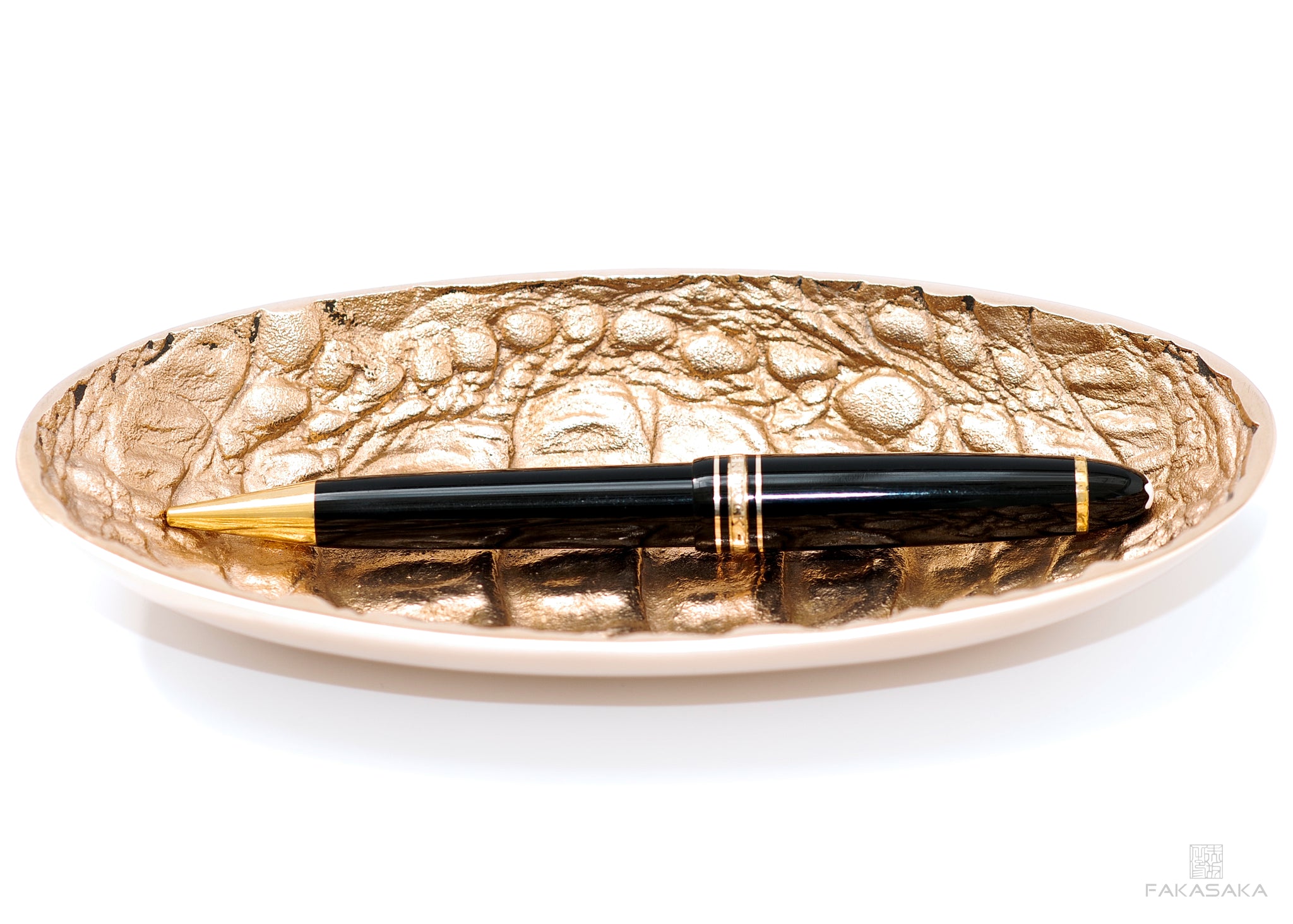 POLLY JEAN<br><br>SMALL TRAY / SMALL BOWL / ASHTRAY / CARD HOLDER / PEN HOLDER<br><br>POLISHED BRONZE